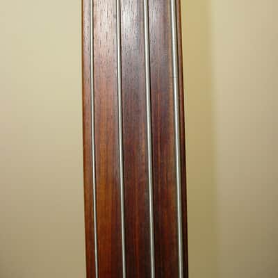 Guild B4CE Left-Handed Acoustic Electric Bass Guitar Vintage 90's LEFTY B4CE-AMB image 8