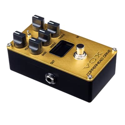 Vox Valvenergy Copperhead Drive Nutube Overdrive/Preamp Effectpedal image 2