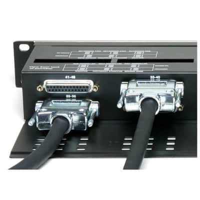 Redco R196-D25PG TT/DB25 96-Point Bantam Patch Bay - Black Powdercoat image 2