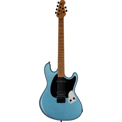 Sterling by Music Man Fluff Artist Series StingRay Electric Guitar - Amana Boat Blue image 2