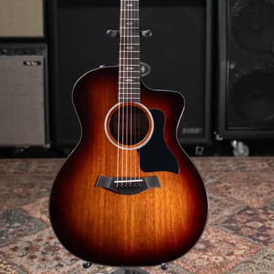 Taylor 224ce-K DLX Grand Auditorium Acoustic/Electric Guitar - Shaded Edgeburst with Hardshell Case image 3