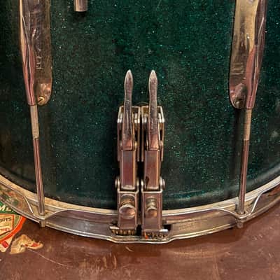 WFL/Ludwig 12 x 16 Dual Strainer Zephyr Lug Marching Snare image 10