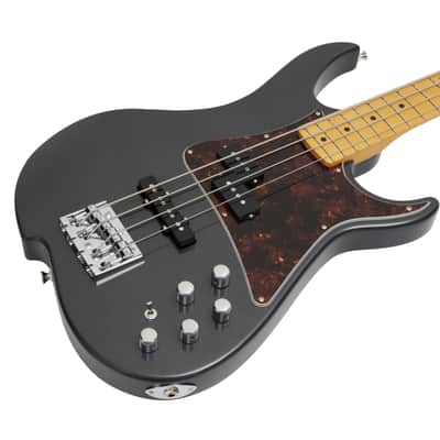 Vola Guitars ZVA 4 String Bass - Charcoal Frost Metallic Gloss MIJ image 3