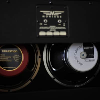 Montage 2x12 - Black Tolex Celestion Speakers 250watt image 3