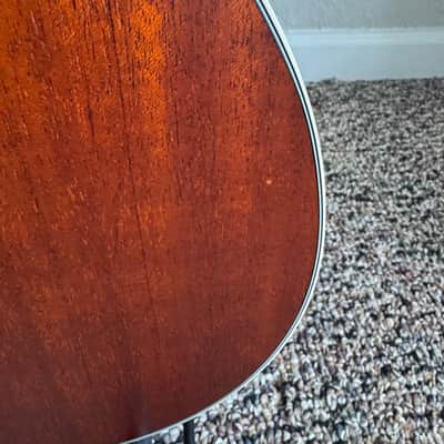 Fender Paramount PR-180E Resonator 2022 - Present Aged Cognac Burst image 7