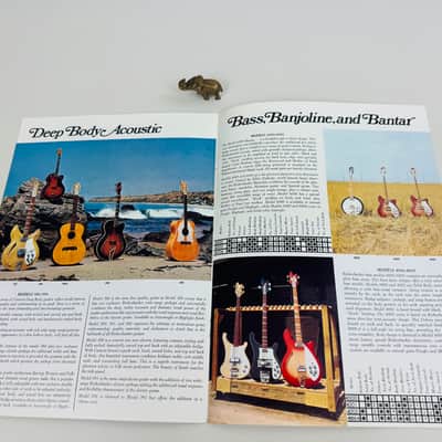 Rickenbacker Guitar Catalog 1968 image 3