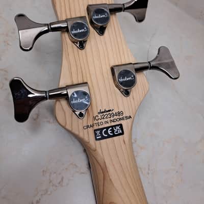 Jackson JS Series Spectra Bass JS3 NECK ONLY! COMPLETE w/ Tuners - Maple & Laurel- Pull-off image 3