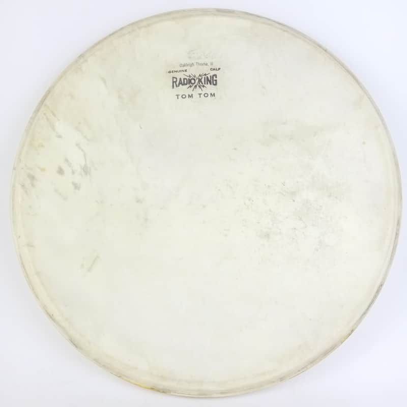 Slingerland 14"Radio King Tom Tom" Calf Skin Drum Head Batter Sparks Floor/Snare image 1
