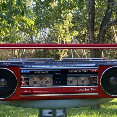 Victor RC-W70 Rare Vintage Mint Boombox Getto blaster Serviced Warranty image 2