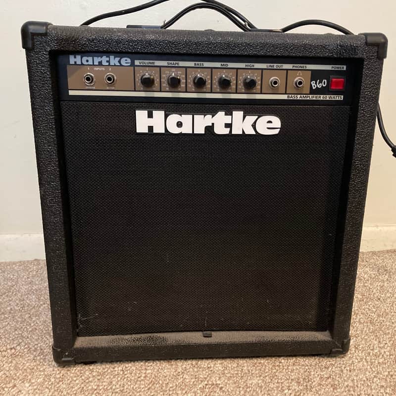 HARTKE B60 60W BASS COMBO AMPLIFIER 1x12 image 1
