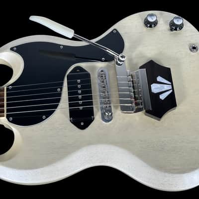 2020 Gibson SG Junior 1962 Custom Shop Brian Ray Signature ~ White Fox image 2