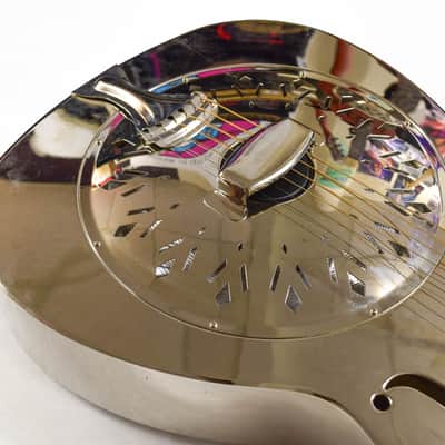 Dobro Hound Dog M-14 Metalbody - Nickel image 6