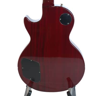 Tokai Love Rock LS90Q Quilt Maple Top Les Paul MIJ Japan 2009 Heritage Dark Cherry image 4