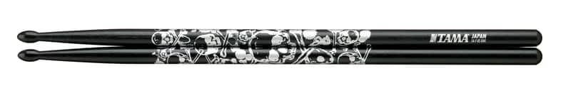 Tama 5A Oak - Skull Pattern Black image 1