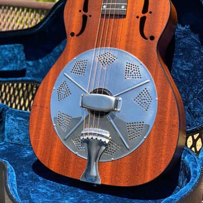 National Reso-Phonic M14 Mahogany 2022 Mahogany Stain - IN STOCK NOW! image 3