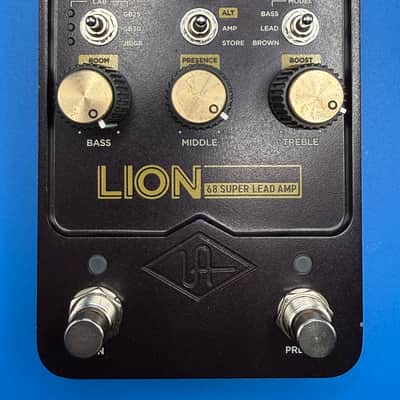 Universal Audio Lion '68 Super Lead Amp 2023 - Present - Black image 8