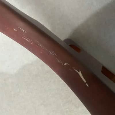 Red HH 6 String Bass Body DIY Project image 4