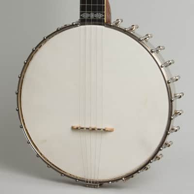 Fairbanks  Whyte Laydie # 7 5 String Banjo (1906), ser. #23847, period black hard shell case. image 3