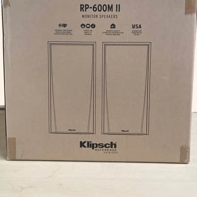 Klipsch RP-600M II Bookshelf Speakers EBONY (1 PAIR) image 4