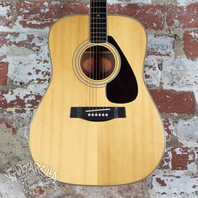 Yamaha FG-201 1970's Natural MIJ Japan Vintage Orange Label image 1