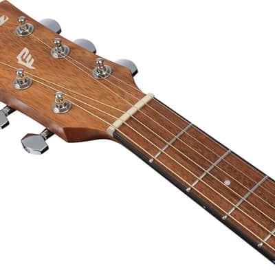 Ibanez PN2WS Parlor Acoustic Guitar, Siris Top, Open Pore Brown image 4