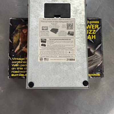Morley PFW-C Cliff Burton Power Fuzz Wah 2015 - 2020 - Silver image 6