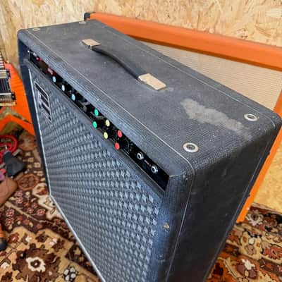 Vintage 1970s Carlsbro 60 TR Amp Tremolo Twin 2x12 Guitar Valve Amplifier Combo image 6