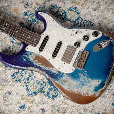 Fender ’65 Super Heavy Relic Stratocaster Competition Burgundy image 3