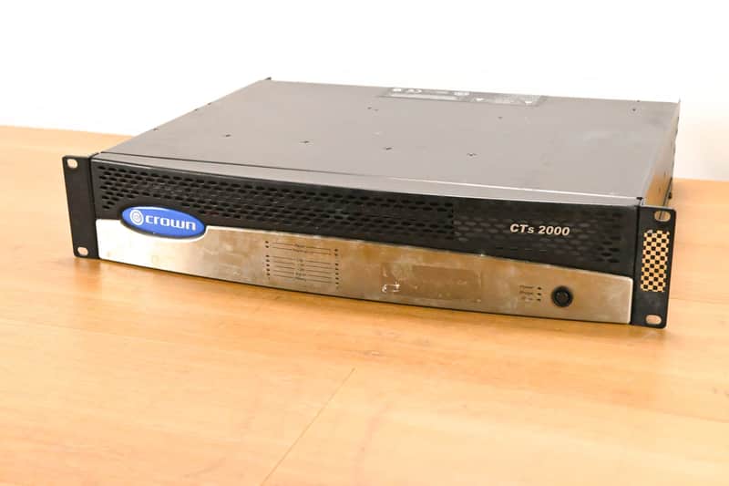Crown CTs 2000 2-Channel 1000W Power Amplifier CG01X62 image 1