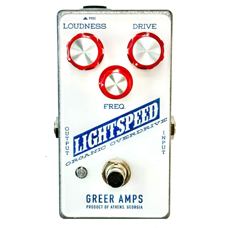 Greer Amps Lightspeed Organic Natural Overdrive America Finish image 1