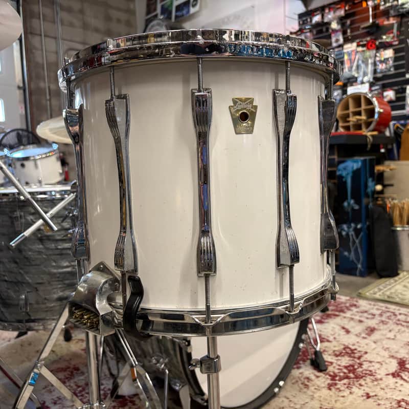 Ludwig 12x14" Marching Snare - White Cortex image 1