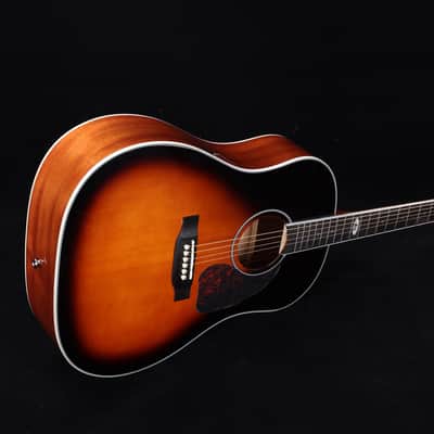 WINZZ AFM16-SD Slope Shoulder Dreadnought Solid Sitka Spruce Acoustic Guitar with Reinforced Carbon Fiber Neck image 5