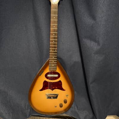 Danelectro Bellzouki 7010 Single Pickup 12-String 1961 - 1969 - Brown Burst image 1