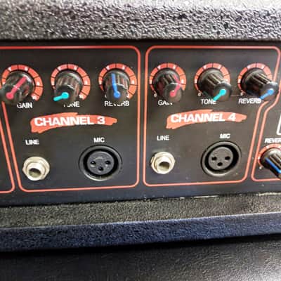 Audio Choice By Sound Tech QM4 4 Channel Powered 100w PA Head, Karaoke, Small Rooms image 3