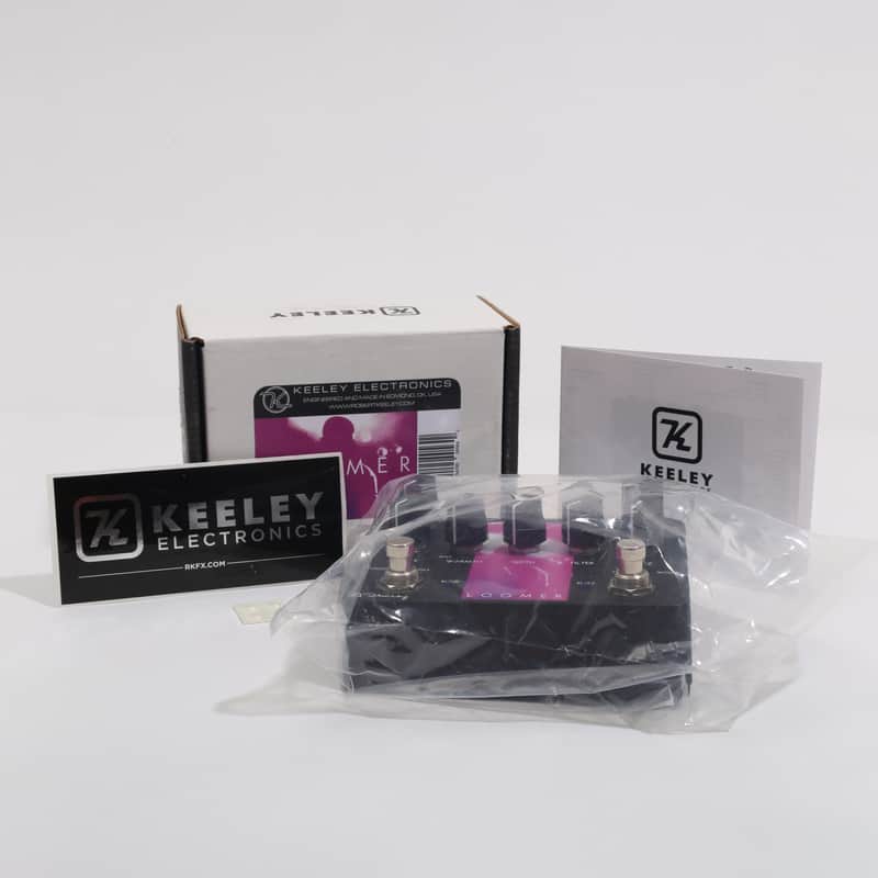 Keeley Loomer Fuzz Reverb - MINT - Black/Purple image 1