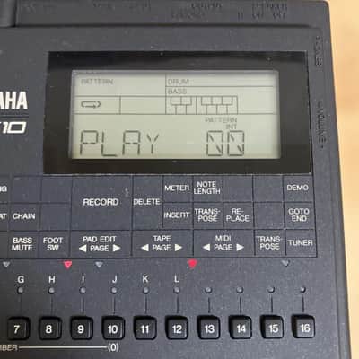 Yamaha RY10 1992 Black Rhythm Programmer Drum Machine image 5