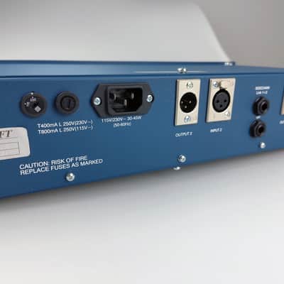 Tube-Tech CL 2A Dual Channel Dual Opto Compressor 2010s - Blue image 7