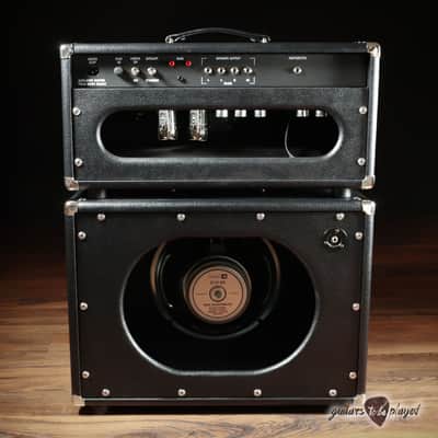 Amplified Nation Trem-Drive Deluxe 50W Head & 112 OS Cab – Black image 8