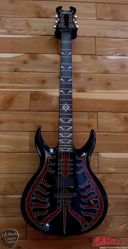 ギター schecter devil spine Schecter Devil Spine Bio-tech Graphic | guitarguitar