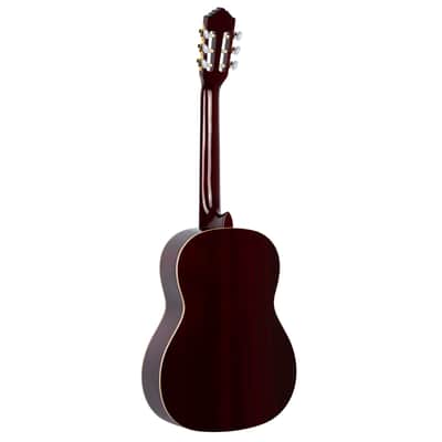 Ortega R131SN-WR Family Series Pro Solid Cedar Top Mahogany Neck Nylon 6-String Classical Acoustic Guitar w/Gig Bag image 3