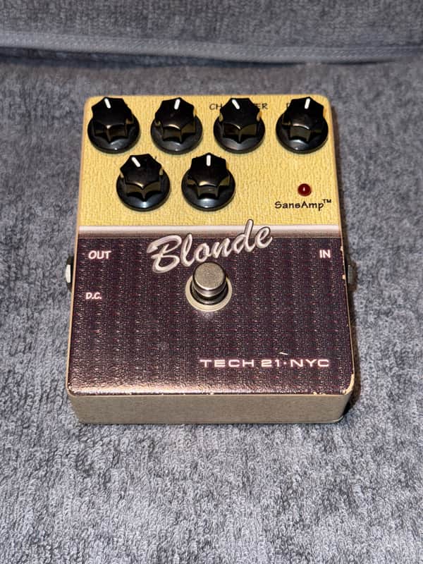 TECH 21 NYC Blonde ギターエフェクター sansamp Tech 21 SansAmp Character Series Blonde | Reverb