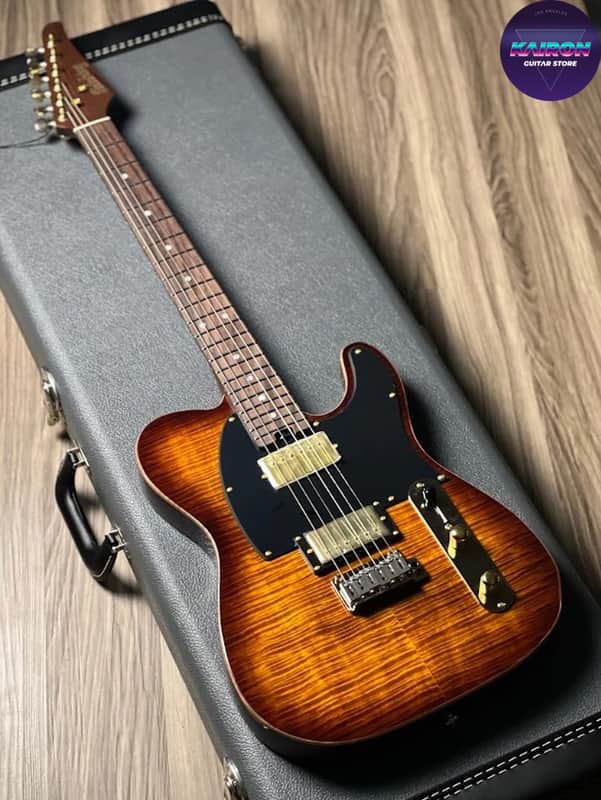 Electric Guitar Soloking MT-1 Fmt 22 Deluxe HH In Shaded Edgeburst Nafiri Special Run image 1