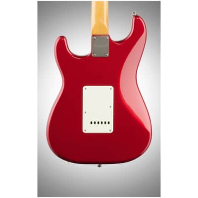 Squier Classic Vibe '60s Stratocaster Electric Guitar, with Laurel Fingerboard, Candy Apple Red image 5