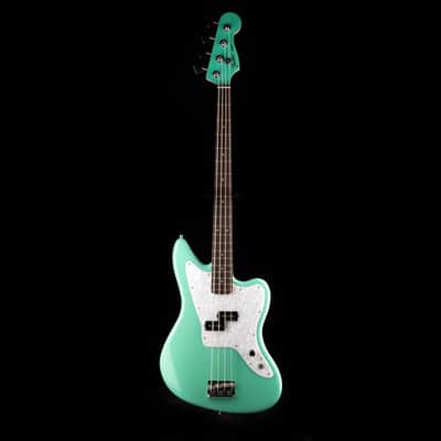 Used 2024 Fender Limited Edition Mark Hoppus Jaguar Bass - Seafoam Green With Gig Bag image 2