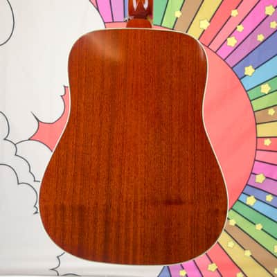 Epiphone Inspired By Gibson Hummingbird 12-String, Aged Cherry Sunburst Gloss image 4