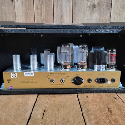 Marshall 2018 Model 2245 JTM45 MKII Reissue Head w/ Studio Slips Cover, Near Mint - Black image 13