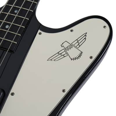 2002 Gibson Thunderbird IV Electric Bass Black Finish image 11