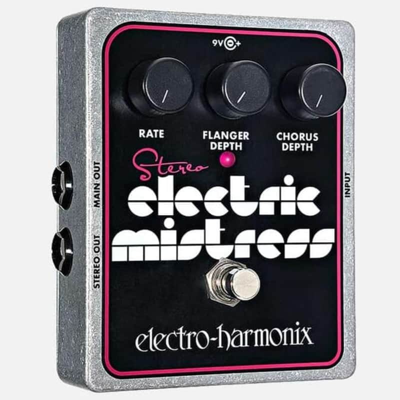 Electro Harmonix Stereo Electric Mistress Flanger Chorus Pedal image 1