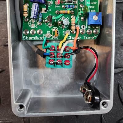 Chase Tone Silver Stardust Fuzz BC183 Transistors 2000's - Silver Star Dust Original image 11