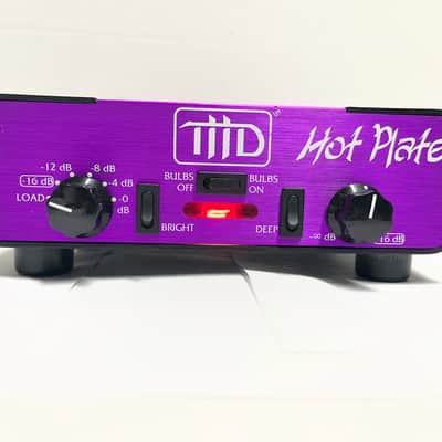 THD Hot Plate Power Reactive Attenuator 8 Ohm Purple Volume Control Load Box Amp Power Soak w Manual image 2
